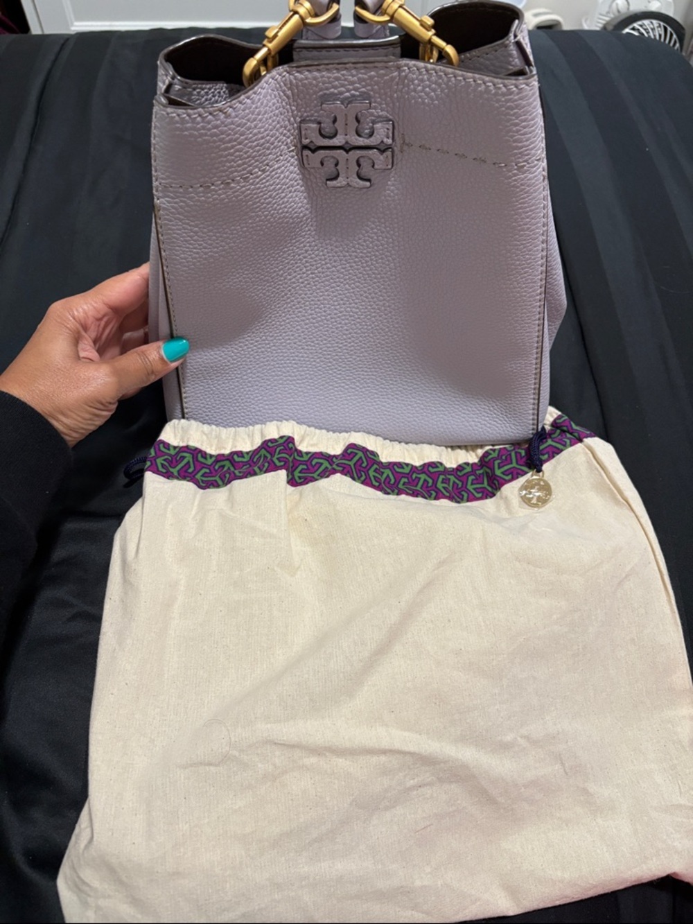 Tory Burch McGraw Bucket Bag